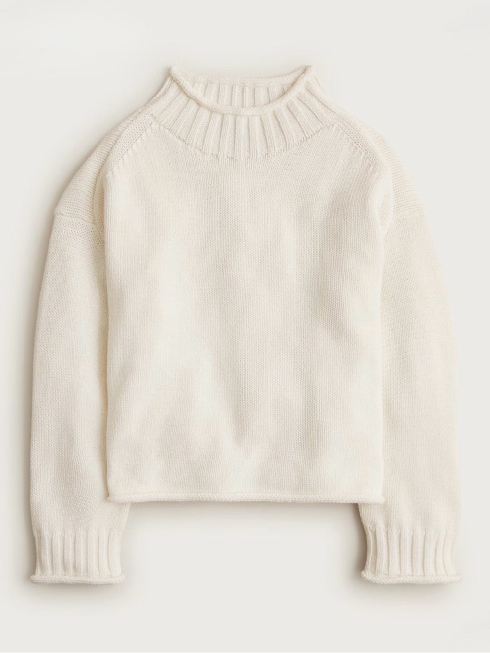 NWT! J. CREW Women's 2025
Rollneck sweater, Ivory, Size Extra Small XS - Picture 12 of 12